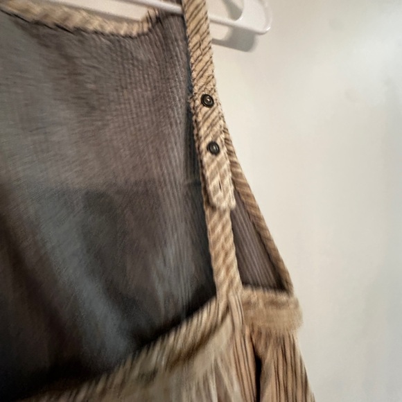 Free People Cream Corduroy Dress - Picture 6 of 10